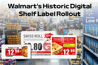 Walmart ၏ သမိုင်းဝင် ဒစ်ဂျစ်တယ် စင်တံဆိပ် ထုတ်ဝေမှု